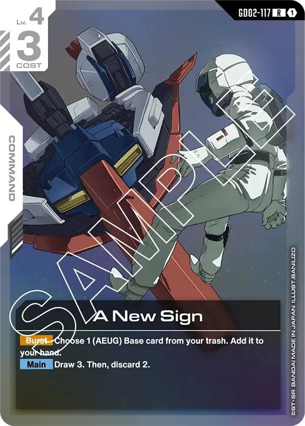 A New Sign (GD02-117) (GD02)