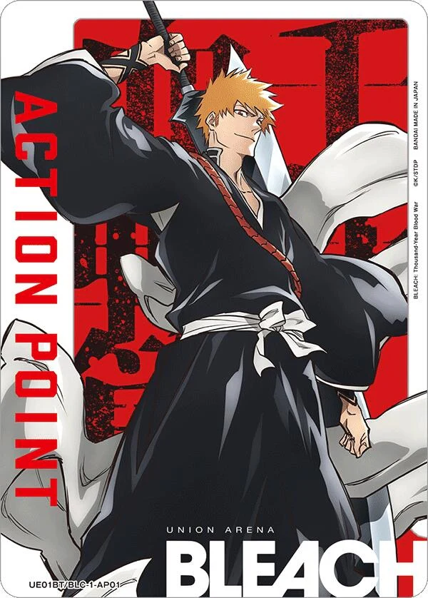 Action Point Card (AP01) (Ichigo Kurosaki) (UE01BT/BLC-1-AP01) (UE01BT)