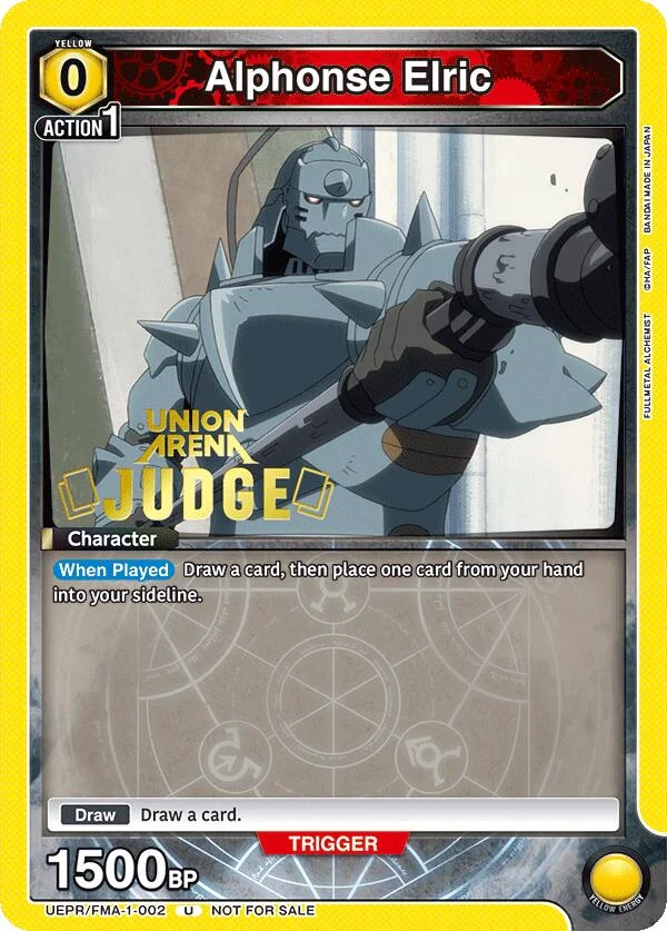 Alphonse Elric (Judge Pack) (UEPR/FMA-1-002) (UEPR)