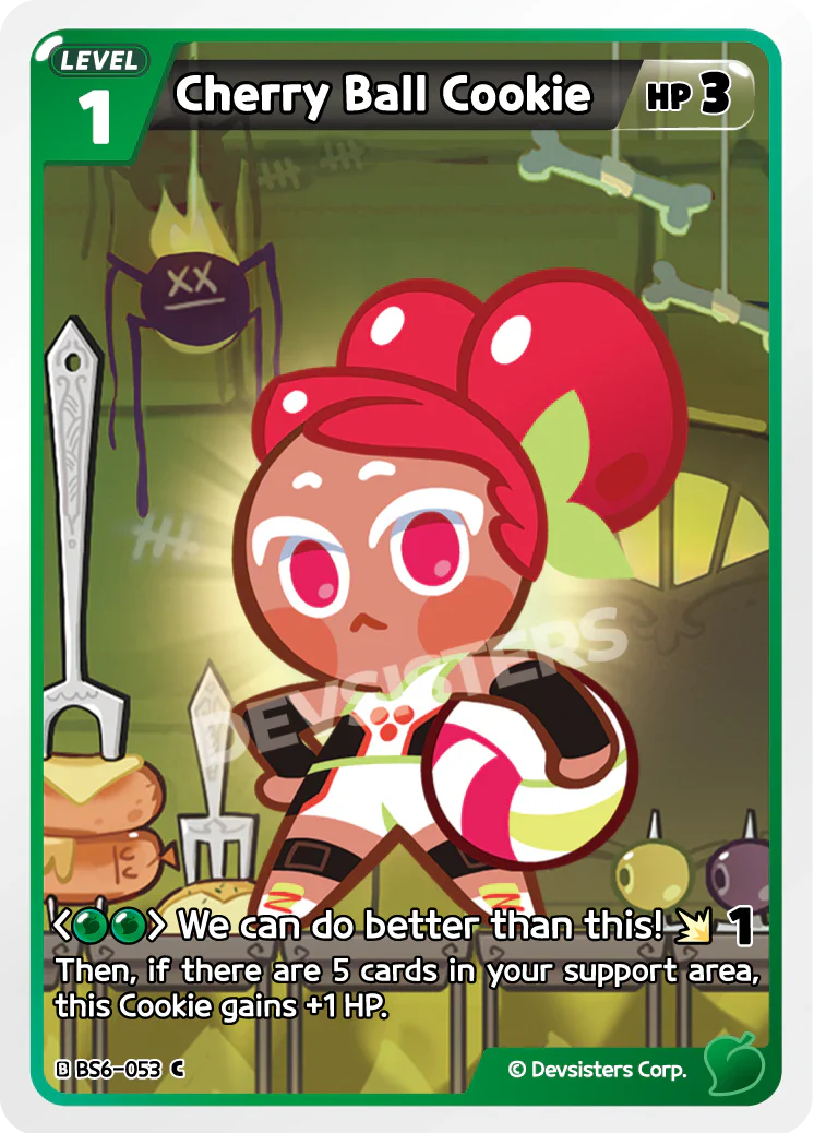 Cherry Ball Cookie BS6-053
