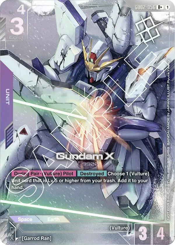 Gundam X (GD02-056) (Store Tournament Winner Pack 02) (GD02-056) (GCG-PR)