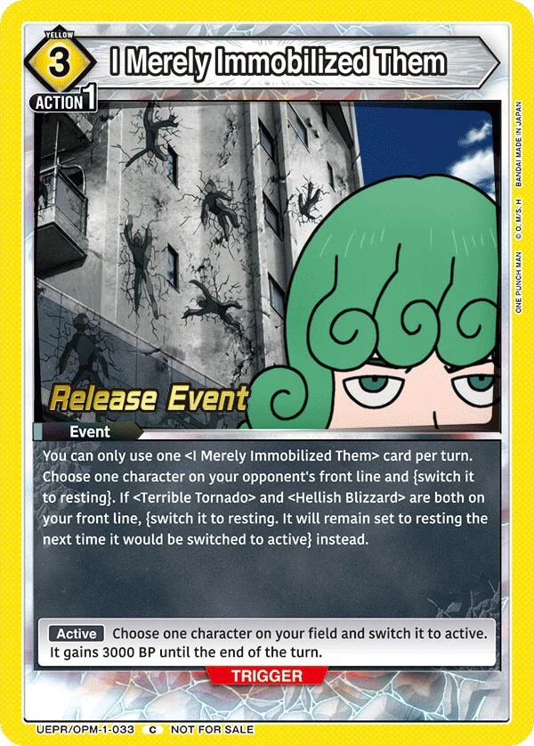 I Merely Immobilized Them (UEPR/OPM-1-033) (UE06BT_RE)