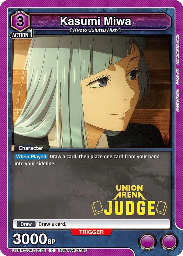 Kasumi Miwa (Judge Pack) (UEPR/JJK-3-028) (UEPR)