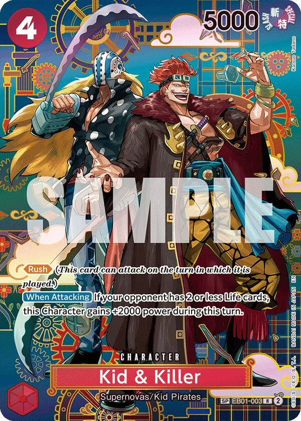 Kid & Killer - EB01-003 (SP) (EB01-003) (OP14)