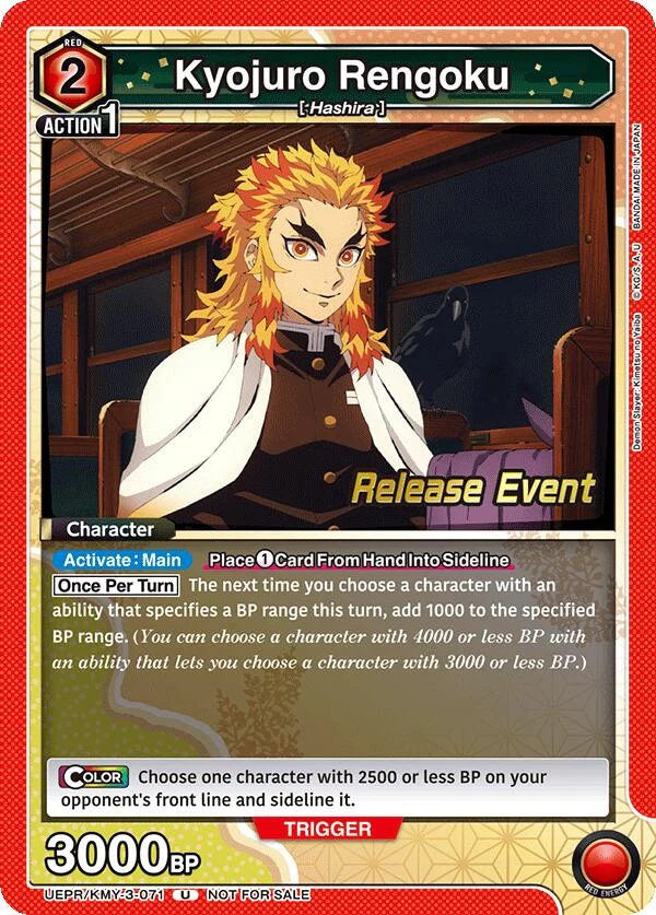 Kyojuro Rengoku (071) (UEPR/KMY-3-071) (UEX05BT_RE)