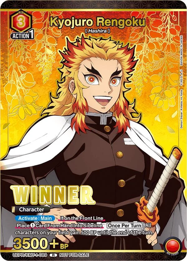 Kyojuro Rengoku (Winner) (UEPR/KMY-1-089) (UEPR)