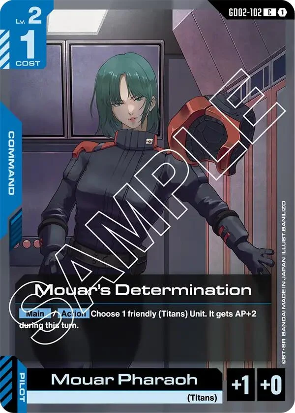 Mouar's Determination (GD02-102) (GD02)