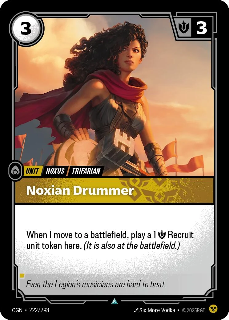 Noxian Drummer (222/298) (OGN)