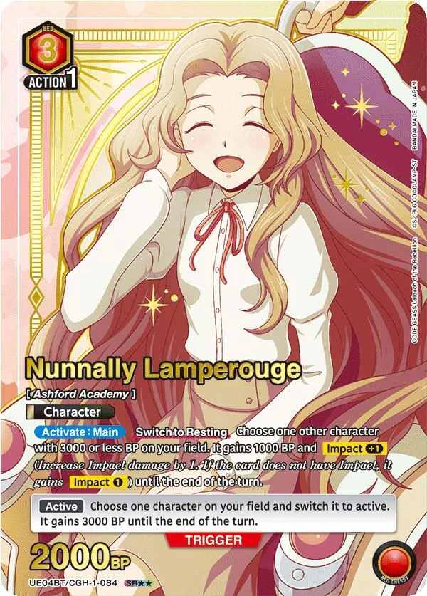 Nunnally Lamperouge (084) (SR**) (UE04BT/CGH-1-084) (UE04BT)