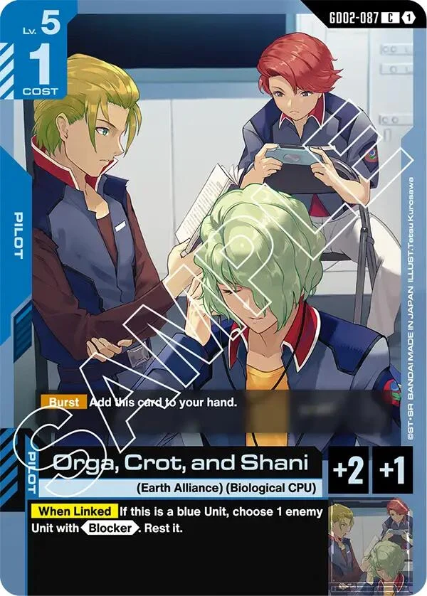 Orga, Crot, and Shani (GD02-087) (GD02)