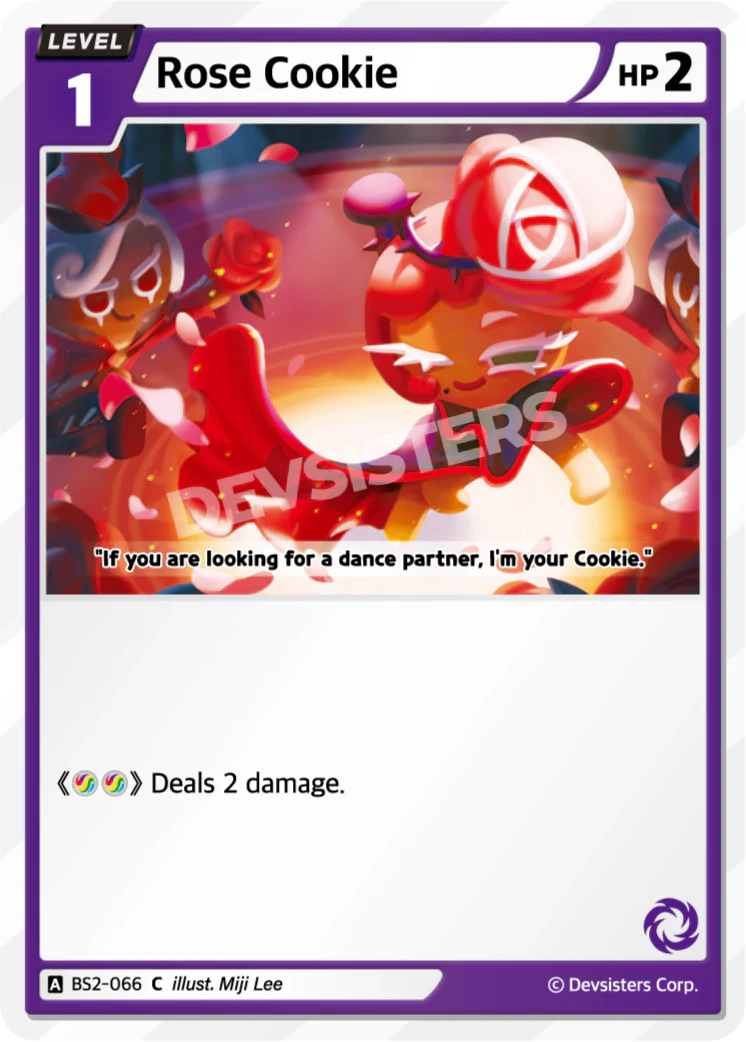 Rose Cookie BS2-066