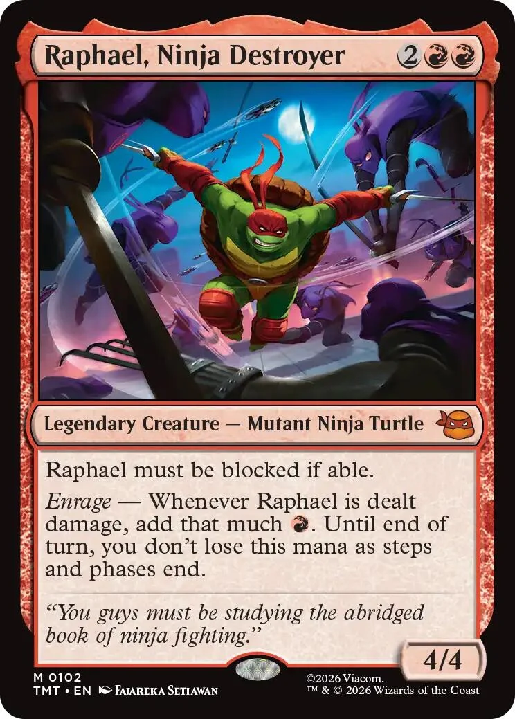 Raphael, Ninja Destroyer (102)