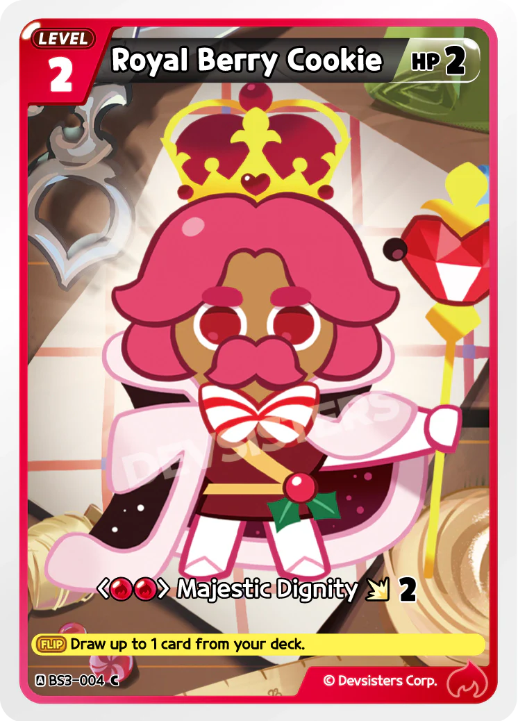 Royal Berry Cookie BS3-004