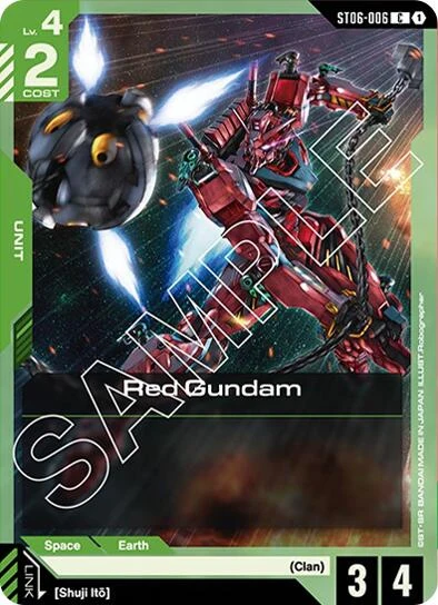 Red Gundam (C) (ST06-006) (ST06)