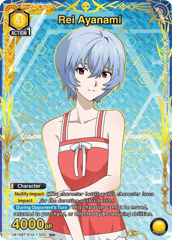 Rei Ayanami (002) (C*) (UE15BT/EVA-1-002) (UE15BT)