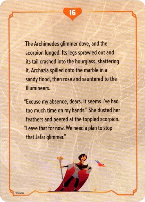 Reign of Jafar - Lore Story Insert #16 (Puzzle)