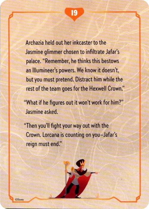 Reign of Jafar - Lore Story Insert #19 (Puzzle)
