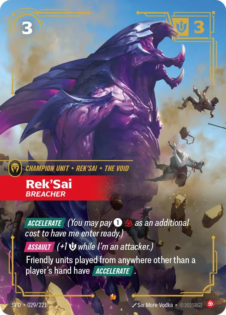 Rek'Sai - Breacher (029/221) (SPF)