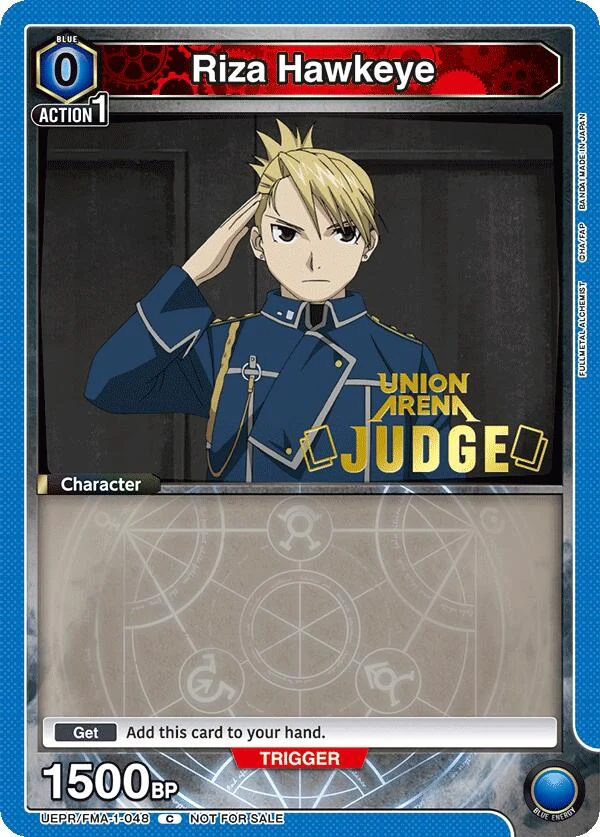 Riza Hawkeye (Judge Pack) (UEPR/FMA-1-048) (UEPR)