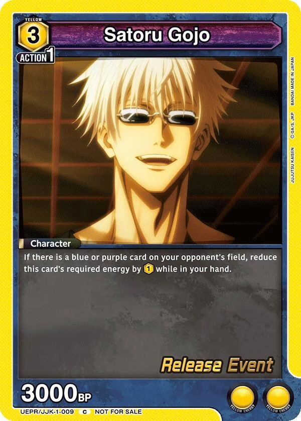 Satoru Gojo (009) (UEPR/JJK-1-009) (UE03BT_RE)