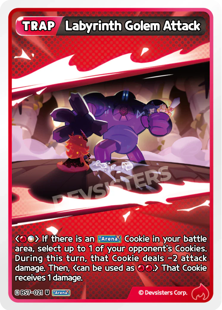 Labyrinth Golem Attack BS7-021