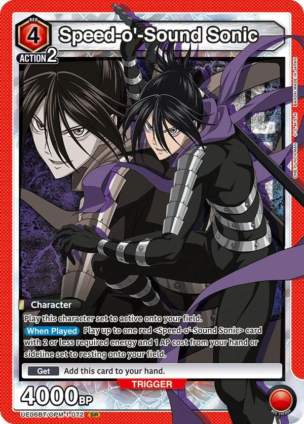 Speed-o'-Sound Sonic (072) (UE06BT/OPM-1-072) (UE06BT)