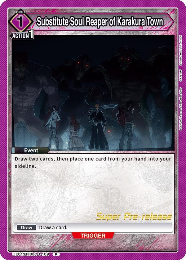 Substitute Soul Reaper of Karakura Town (UE01ST/BLC-1-109) (UE01ST_PRE)