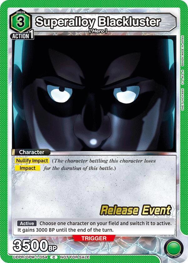 Superalloy Blackluster (UEPR/OPM-1-054) (UE06BT_RE)