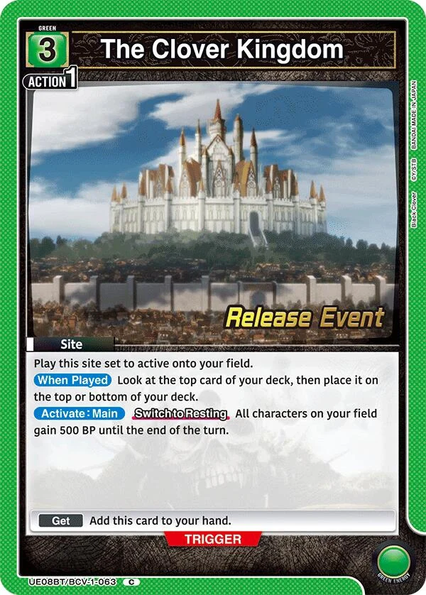 The Clover Kingdom (UE08BT/BCV-1-063) (UE08BT_RE)