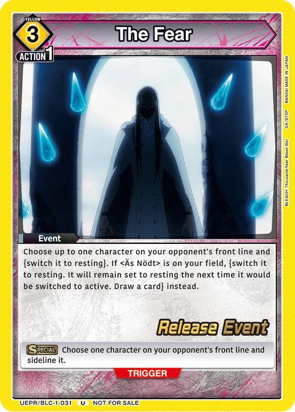 The Fear (UEPR/BLC-1-031) (UE01BT_RE)