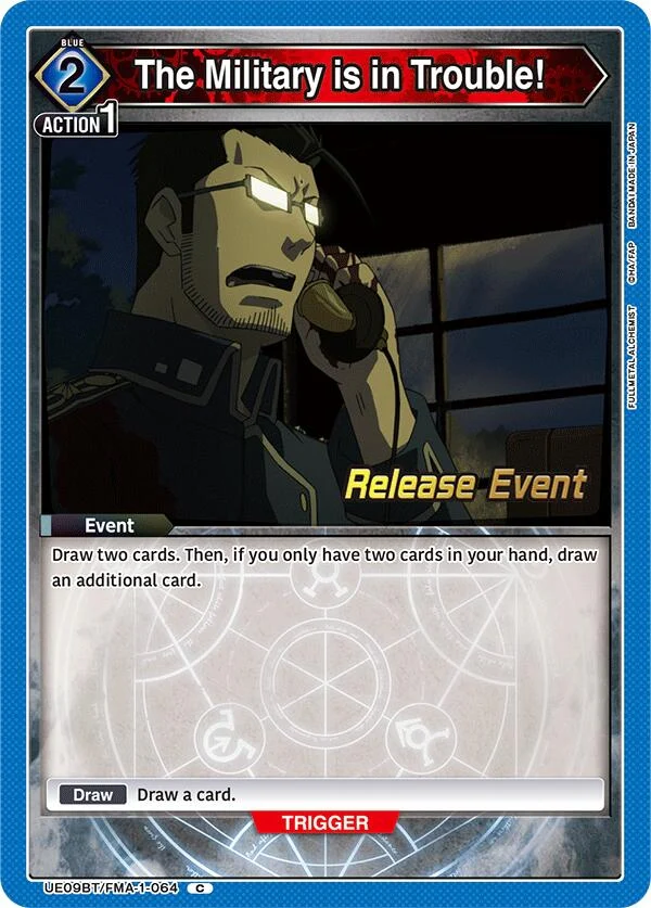 The Military is in Trouble! (UE09BT/FMA-1-064) (UE09BT_RE)