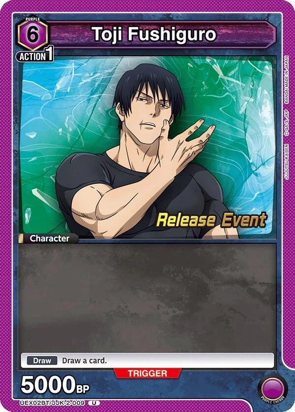 Toji Fushiguro (009) (UEX02BT/JJK-2-009) (UEX02BT_RE)