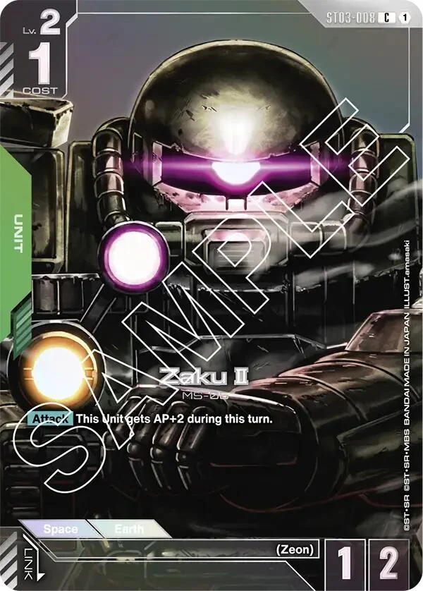 Zaku II (Premium Card Collection) (ST03-008) (GCG-PR)